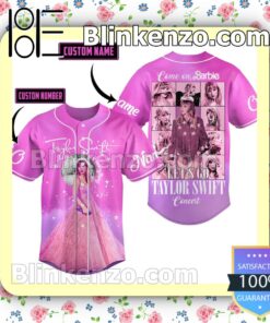 Taylor Swift Come On Barbie Let's Go Taylor Swift Concert Personalized Jerseys