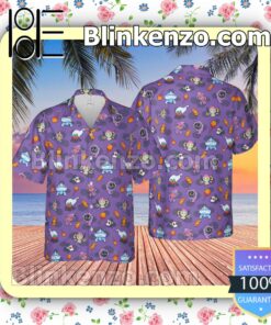 Team Purple Pokemon Fan Short Sleeve Shirt