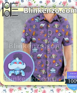 Team Purple Pokemon Fan Short Sleeve Shirt a