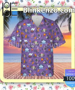 Team Purple Pokemon Fan Short Sleeve Shirt b