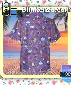 Team Purple Pokemon Fan Short Sleeve Shirt c