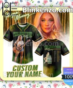 The Lucky Tour Megan Moroney Personalized Fan Baseball Jersey Shirt