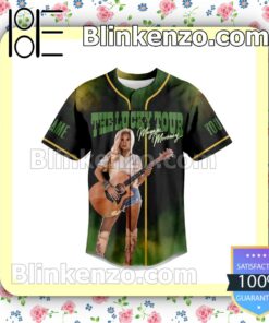 The Lucky Tour Megan Moroney Personalized Fan Baseball Jersey Shirt b