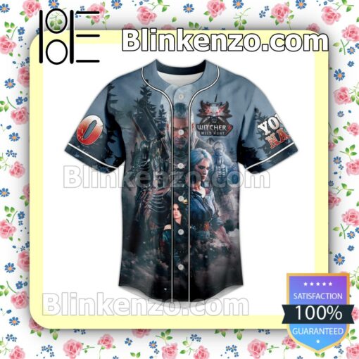The Witcher 3 Wild Hunt Personalized Fan Baseball Jersey Shirt a