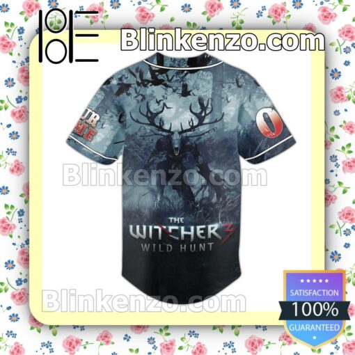 The Witcher 3 Wild Hunt Personalized Fan Baseball Jersey Shirt b
