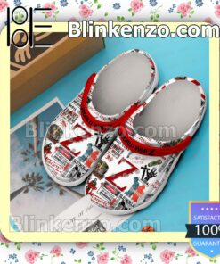 World War Z Movie Pattern Fan Crocs Classic Shoes b