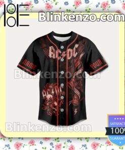 Us Store Ac Dc When I Die Let Me Still Be A Fan Personalized Jerseys Shirt