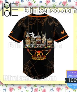 Aerosmith Rock Band Skull Custom Jerseys b