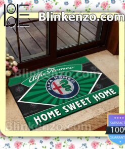 Alfa Romeo Home Sweet Home Doormat a