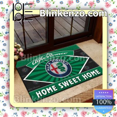 Alfa Romeo Home Sweet Home Doormat a