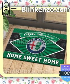Alfa Romeo Home Sweet Home Doormat b