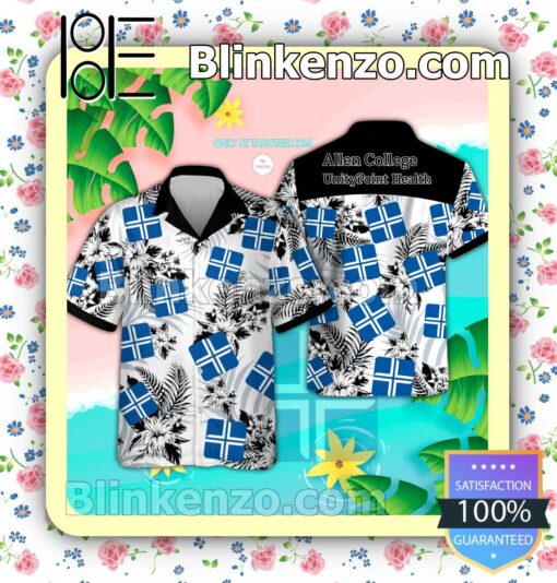 Allen College Hawaiian Shirt, Shorts