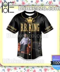 B.b. King Kings Of The Blues Personalized Baseball Jersey a