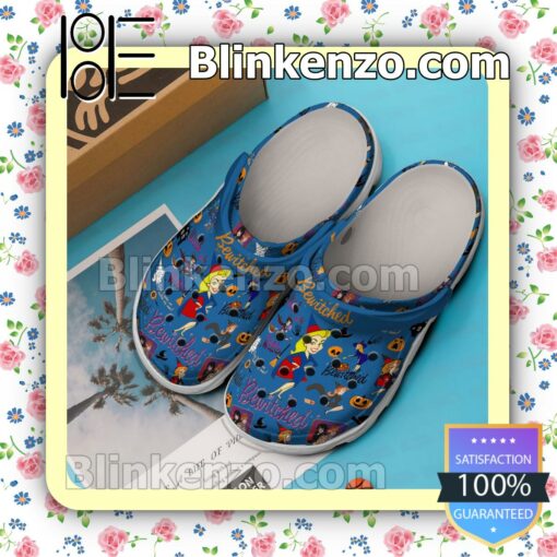 Bewitched Sitcom Pattern Crocs Clogs a