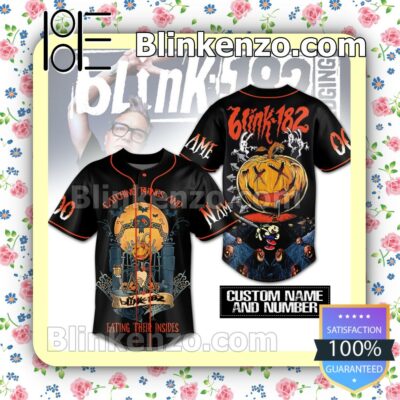 Blink-182 Catching Things And Eating Their Insides Halloween Personalized Baseball Jersey