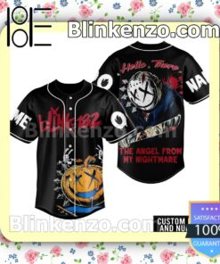 Blink-192 Jason Voorhees Hello There The Angel From My Nightmare Personalized Baseball Jersey