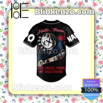 Blink-192 Jason Voorhees Hello There The Angel From My Nightmare Personalized Baseball Jersey a