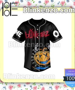 Blink-192 Jason Voorhees Hello There The Angel From My Nightmare Personalized Baseball Jersey b