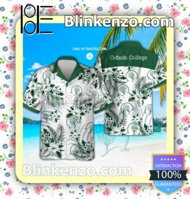 Cañada College Men's Short Sleeve Aloha Shirts