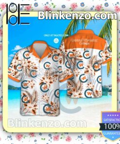 Central Wyoming College Men's Short Sleeve Aloha Shirts