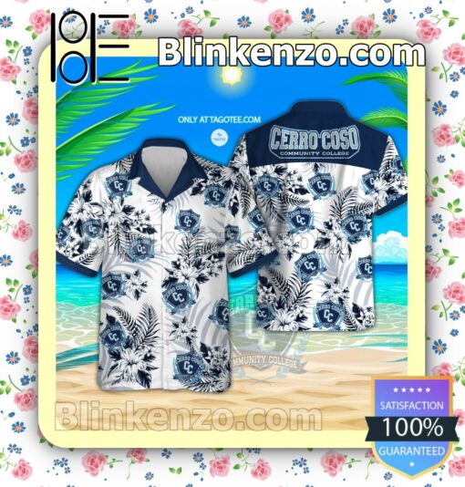 Cerro Coso Community College Men's Short Sleeve Aloha Shirts