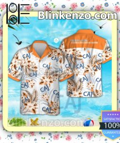 Charles A Jones Career and Education Center Men's Short Sleeve Aloha Shirts