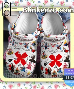 Chevelle Band Rock N Roll Pattern Crocs Clogs