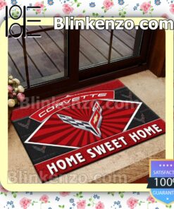Chevrolet Corvette Home Sweet Home Doormat a