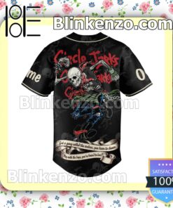 Circle Jerks Wild In The Streets Personalized Baseball Jersey b