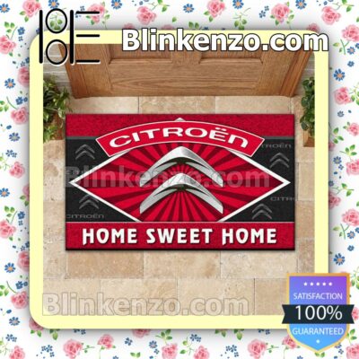 Citroen Home Sweet Home Doormat