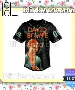 David Bowie Scary Monsters Personalized Baseball Jersey a