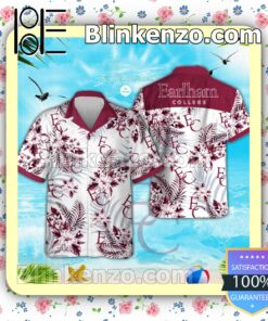 Earlham College Men's Short Sleeve Aloha Shirts