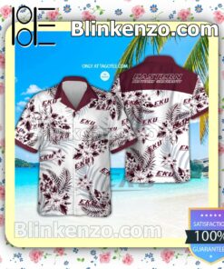 Eastern Kentucky University Men's Short Sleeve Aloha Shirts