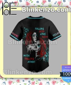 Vibrant Falling In Reverse Falling Into Love Now With Falling Apart Personalized Jerseys Shirt