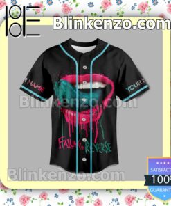 Print On Demand Falling In Reverse Falling Into Love Now With Falling Apart Personalized Jerseys Shirt