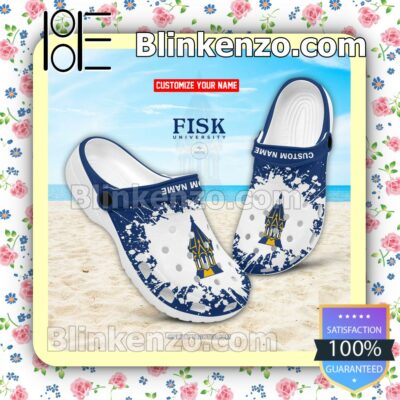 Fisk University Logo Crocs