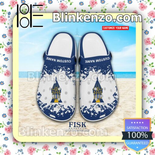 Fisk University Logo Crocs a