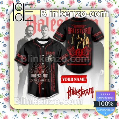 Halestorm In This Moment Tour Personalized Baseball Jersey