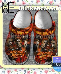 Halloween Michael Myers Crocs Clogs a