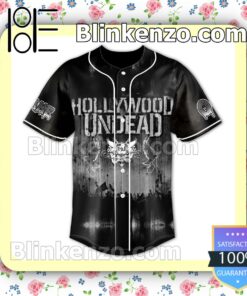 Hollywood Undead Hold On Holy Ghost Go On Personalized Baseball Jersey a