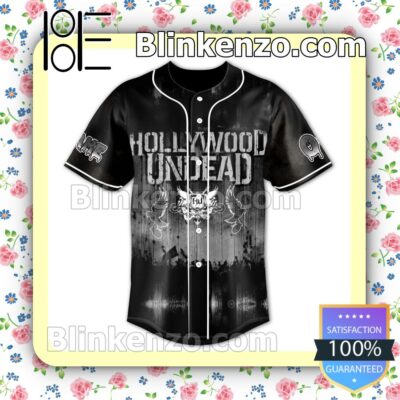 Hollywood Undead Hold On Holy Ghost Go On Personalized Baseball Jersey a