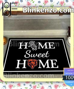 Home Sweet Home Chicago White Sox Chicago Bears Welcome Mats