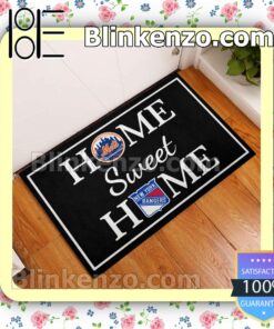 Home Sweet Home New York Mets New York Rangers Welcome Mats a