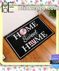 Home Sweet Home New York Yankees New York Giants Welcome Mats a