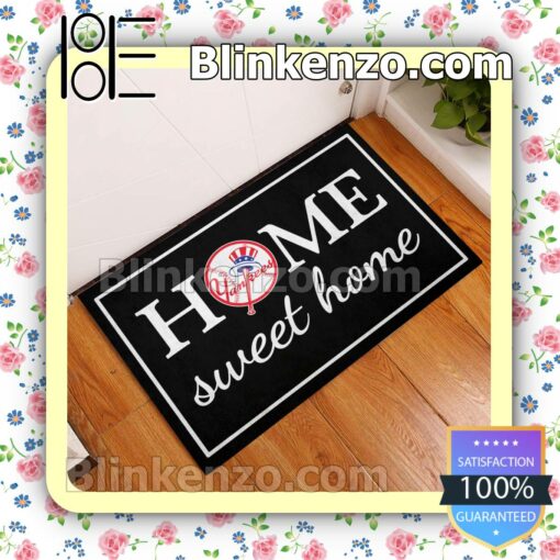 Home Sweet Home New York Yankees Welcome Mats a