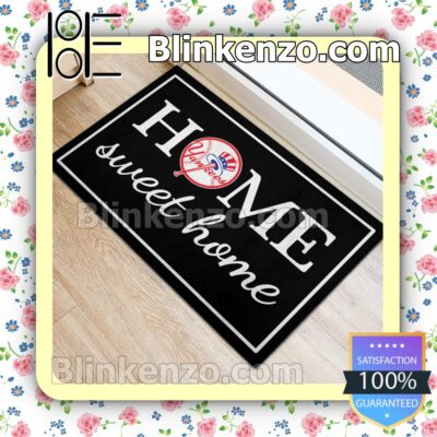 Home Sweet Home New York Yankees Welcome Mats b