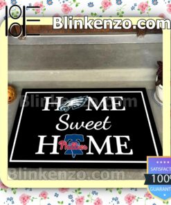 Home Sweet Home Philadelphia Eagles Philadelphia Phillies Welcome Mats