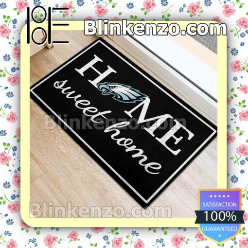 Home Sweet Home Philadelphia Eagles Welcome Mats b