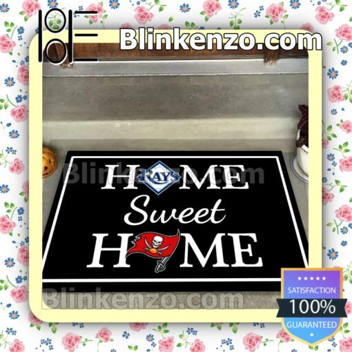Home Sweet Home Tampa Bay Rays Tampa Bay Buccaneers Welcome Mats
