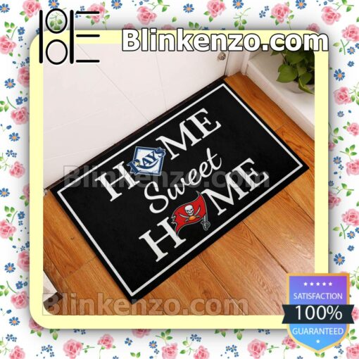 Home Sweet Home Tampa Bay Rays Tampa Bay Buccaneers Welcome Mats a